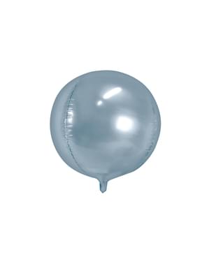 Hõbedane õhupallifooliumist balloon