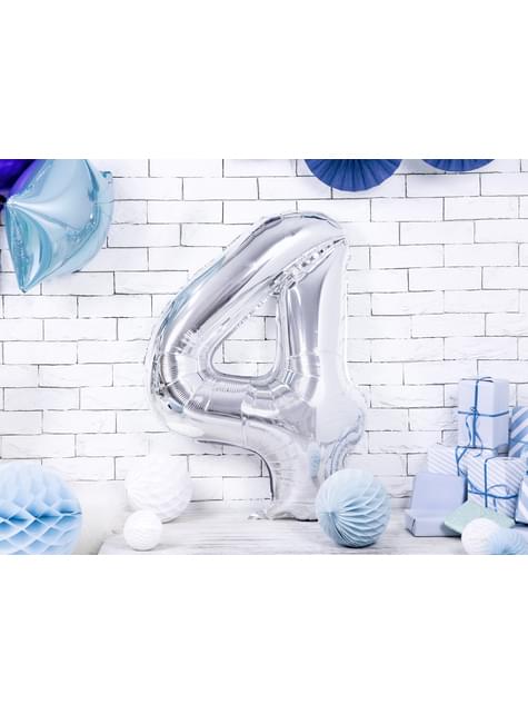 Ballon aluminium chiffre