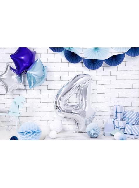 Ballon aluminium chiffre