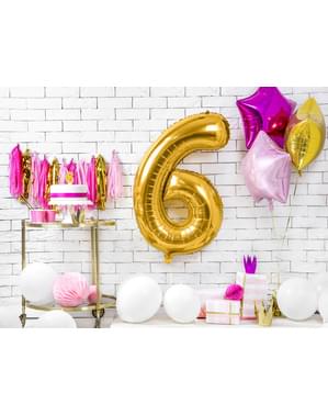 Ballon aluminium chiffre  