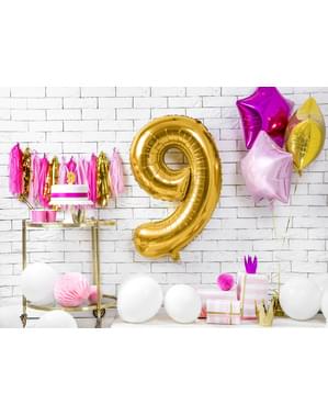 Ballon aluminium chiffre  