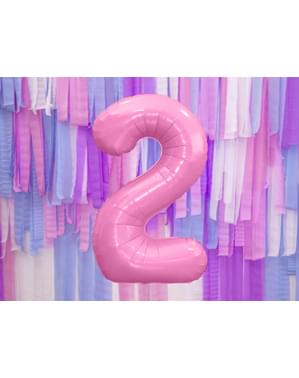 Ballon aluminium chiffre  