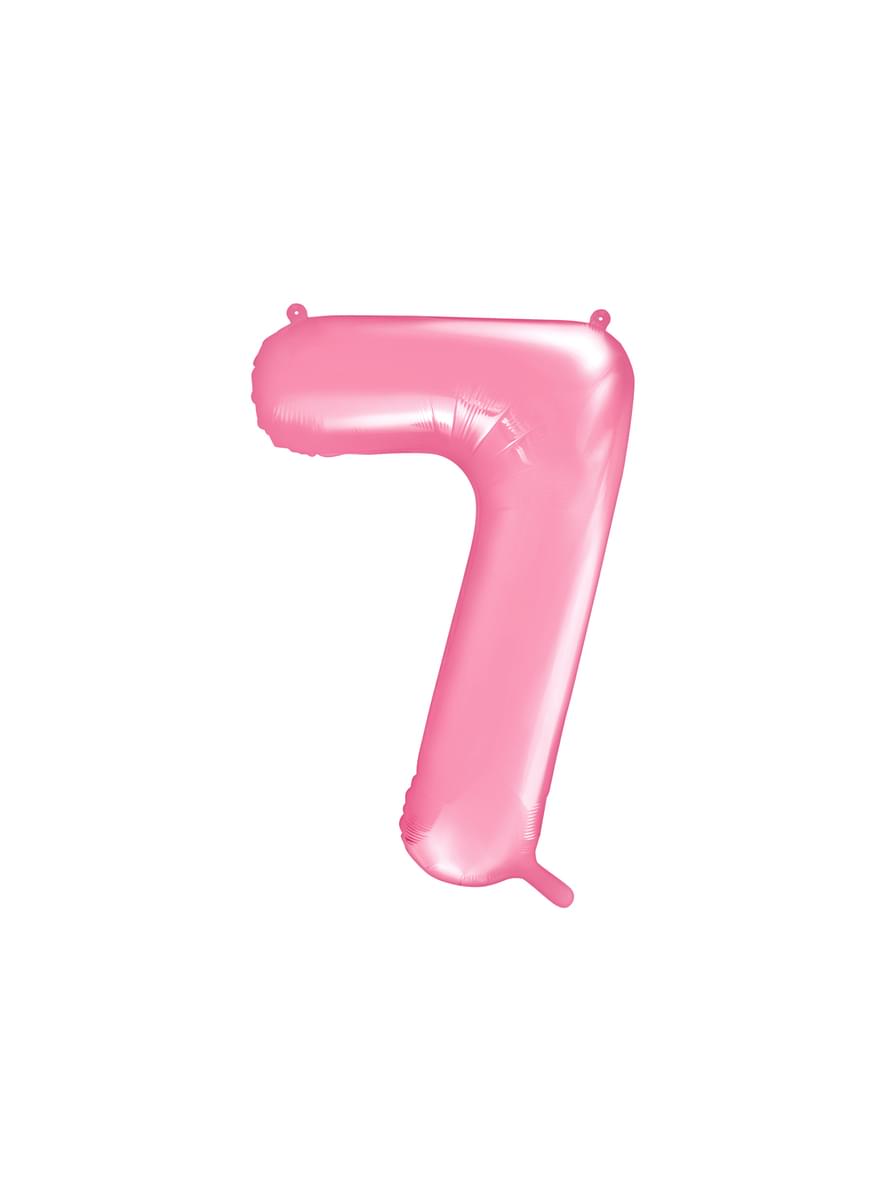 Ballon aluminium chiffre  