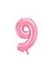 Ballon aluminium chiffre