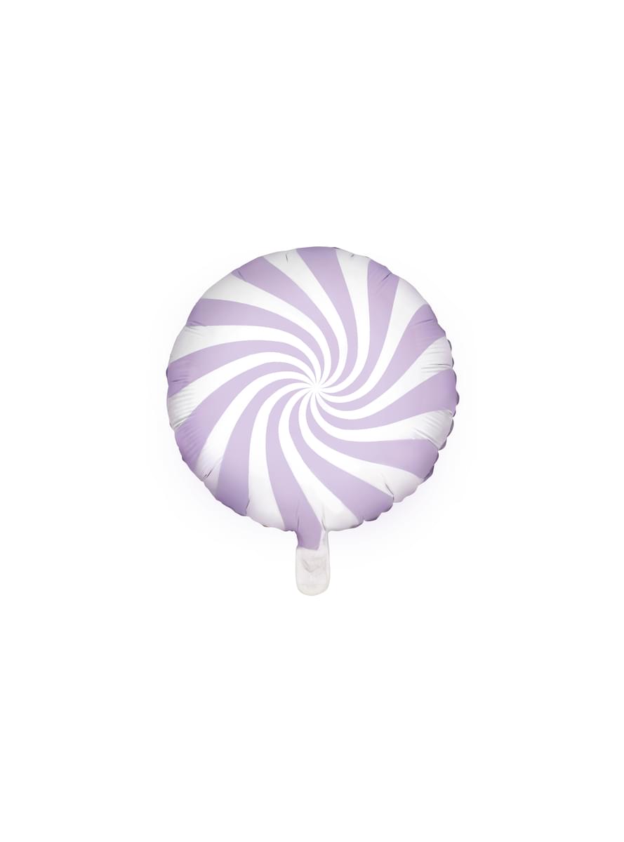 Folija balon, okrugli - lila 
