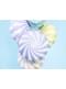 Ballon aluminium en forme de bulle lila