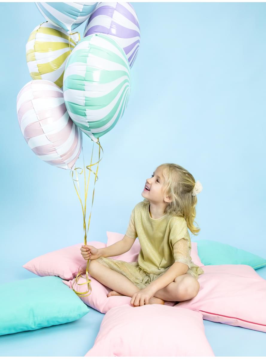 Folija balon, okrugli - lila 