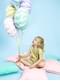 Ballon aluminium en forme de bulle lila