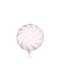 Foil balloon in the shape of a ball in light pink