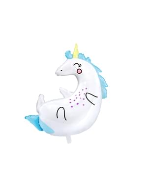 Balon foil ukuran unicorn (70x75cm) - Koleksi Unicorn