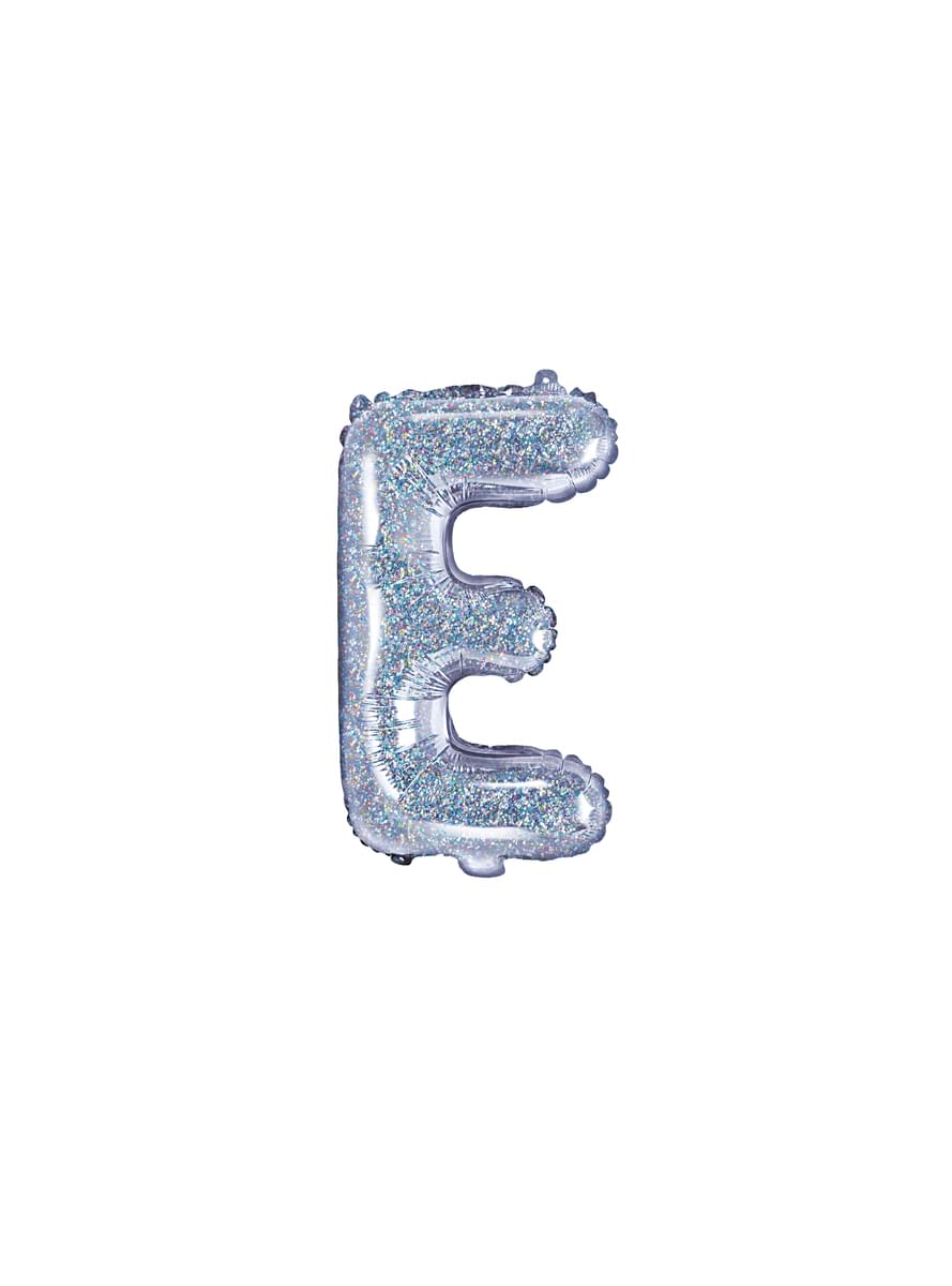 Лист E Фольга куля в Silver Glitter