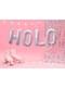 Letter O Foil Balloon in Silver Glitter