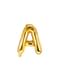 Folienballon Buchstabe A gold