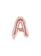 Balon foliowy rose gold Litera A (35cm)