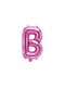 Ružičasti folijski balon sl letter B (35 cm)