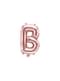 Ballon aluminium lettre B rose gold (35cm)
