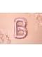 Globo foil letra B oro rosa (35 cm)