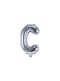 Globo foil letra C plateado