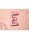 Letter E foil balloon in rose gold (35cm)