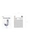 Ballon aluminium lettre J argenté