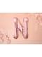 Globo foil letra N oro rosa