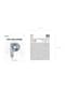 Folienballon Buchstabe P silber