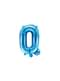 Folienballon Buchstabe Q blau