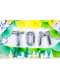 Letter T Foil Balloon in Silver