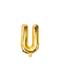 Palloncino di foil lettera U dorato (35cm)