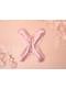 Globo foil letra X oro rosa (35 cm)