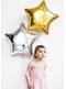 Srebrna zvezda folijska balon