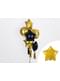 Folienballon in Sternenform gold