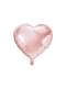 Folieballon i form af et hjerte i roseguld (45 cm)