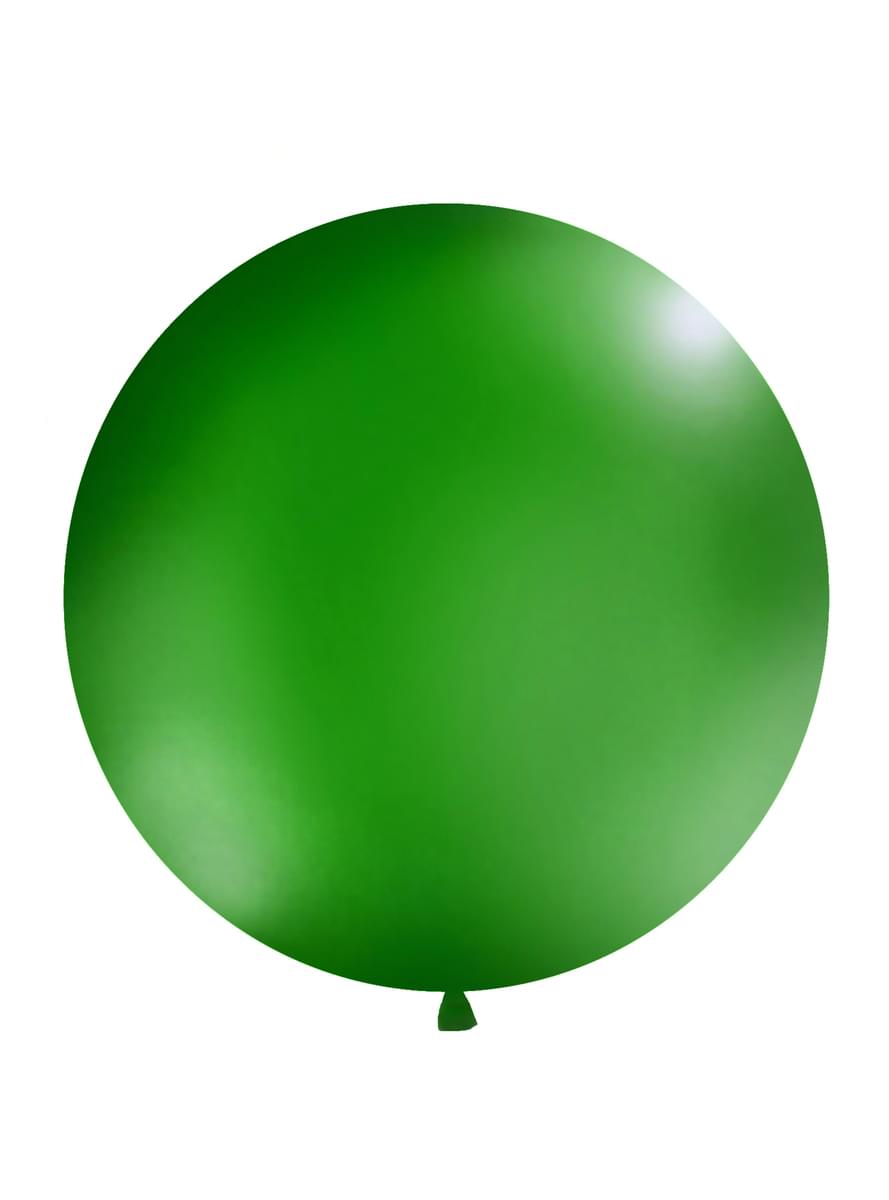 Ballon géant vert foncé pastel
