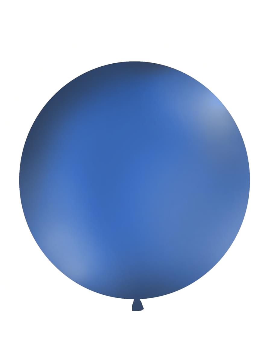 Ballon géant bleu marine pastel