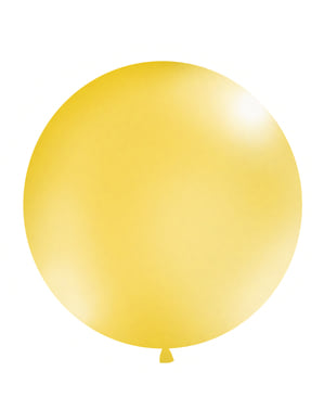 Balão gigante dourado metalizado