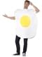 Fried egg costume for a man