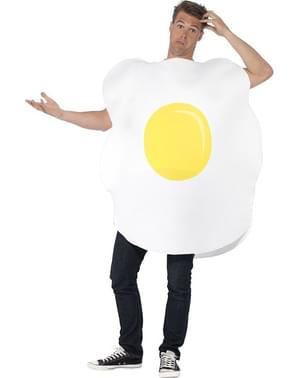Kostum telur goreng untuk pria