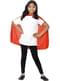 Cape couleur rouge enfant
