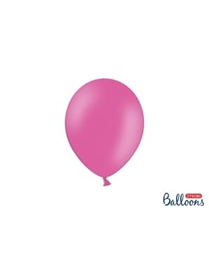 100 Balon Kuat di Pastel Pink, 23 cm