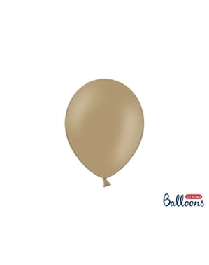 Hafif pastel kahverengi (23 cm) 50 ekstra güçlü balon