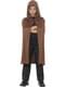 Brown Hooded Cape for Boys