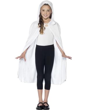 Jubah putih panjang untuk kanak-kanak