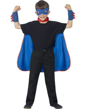 Kit fato super-herói infantil