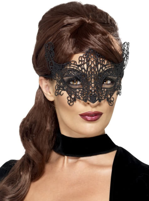 Máscara veneziana para mulher