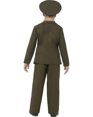 Camicia da ufficiale dell'esercito bambino