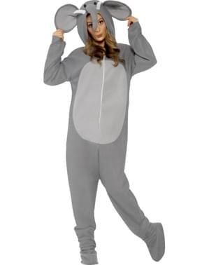 Fato de elefante na moda para adulto