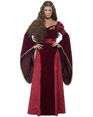 Kostum Ratu Abad Pertengahan Womens