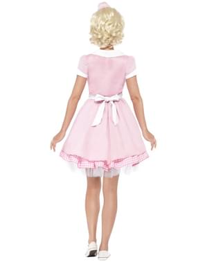 Déguisement serveuse retro femme