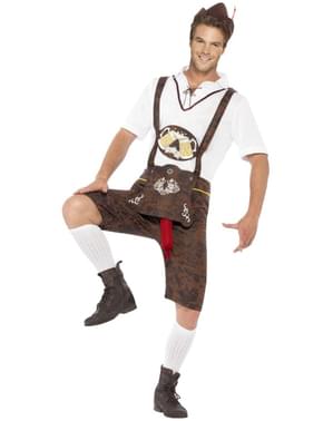 Баварски костюм за Октоберфест с изненада